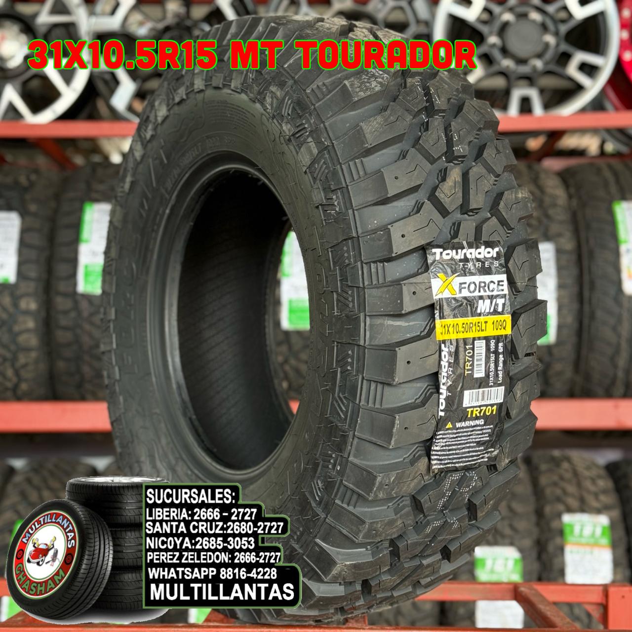 31X10.5R15 TOURADOR MT LT